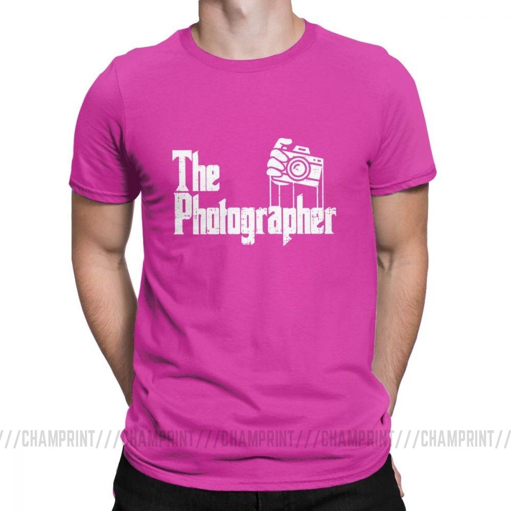 The Photographer T Shirt Men S 100 Cotton Hipster T Shirt O Neck The Godfather Tees