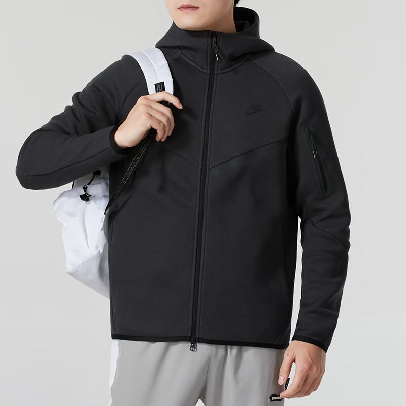Nike Allenamento Corsa Traspirante Moda Giacca Casual Uomo Giacca Nero HV0950-060