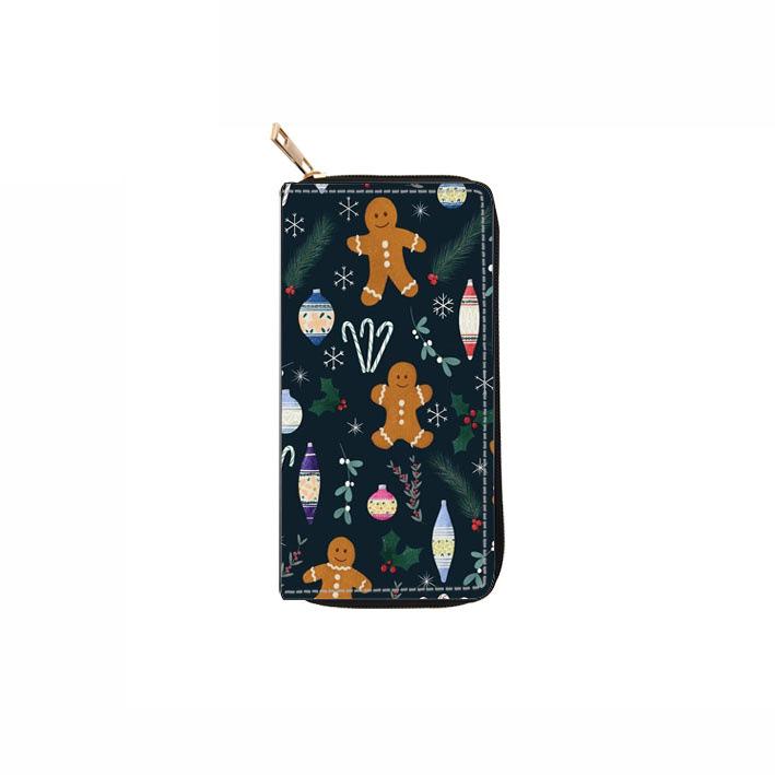 Christmas Long Zipper Wallet Wallet Wallet