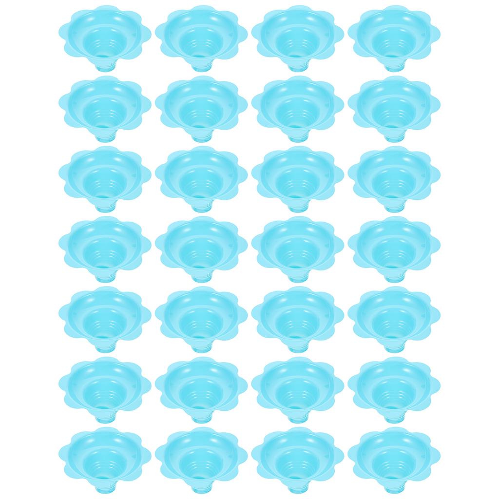 50 Stück Einweg-Dessertbehälter Eisbecher Glatte Haptik Mehrfachverwendung für Snacks Pudding Joghurt Aufbewahrung Tragbarer Servierbecher