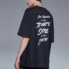 Li Ning X Star Wars Collaboration Printed Crew Neck Pullover Short Sleeve T-Shirt Men Tops Black AHSR407-4
