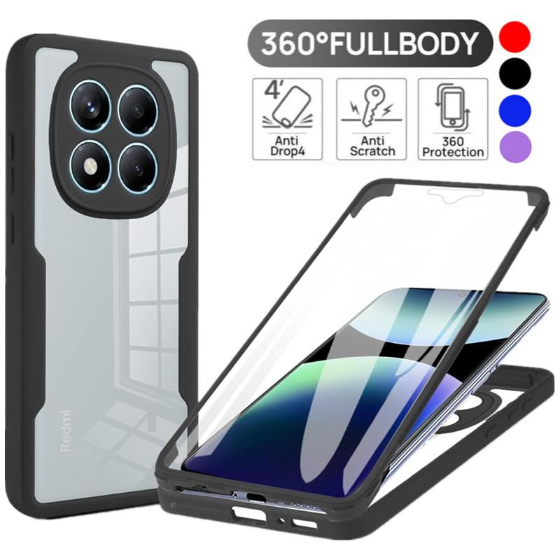 Full Body Protection Shockproof Case for Xiaomi Redmi Note 15 Pro 5G Pro+ Plus Protective Cover Screen Protector Fundas Coque