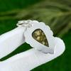 Rainforest Jasper Gemstone Engagement Wife Bezel New Pendant 925 Sterling Silver