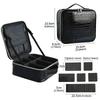New PU Leather Cosmetic Bag Multi-Functional Portable Travel Storage Makeup Case For Women