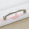 KAK Zinc Alloy Modern Cabinet Handles Kitchen Cupboard Door Pulls Drawer Knobs Handles Wardrobe Pulls Furniture Handle