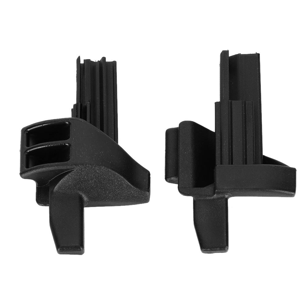 2pcs Parcel Shelf Plastic Clips Luggage Cover Bracket A16969302849051 Fit for Mercedes Benz W169 A Class Black