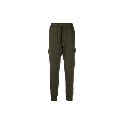 Polo Logo Embroidered Utility Pocket Drawstring Knit Sweatpants Men Sweatpants Military-Green 710730495-006