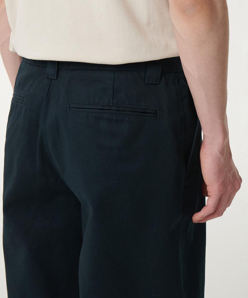 MUSINSA STANDARD Heavyweight Cp Wide Chino Pants [Navy]