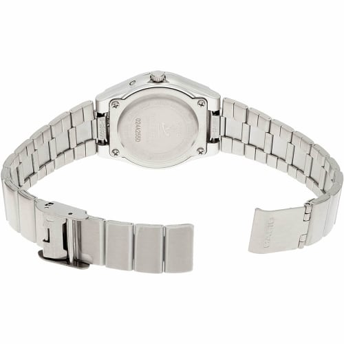 Women's Wave Cepter Radio-Controlled Solar Watch and Radio-Controlled Alarm Clock (LWQ-10DJ-4A1JF & DQD-805J-8JF)