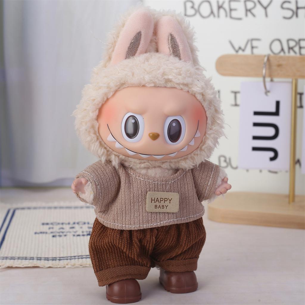 Labubu Baby Clothing Is Compatible with First, Second, and Third Generation 17cm Labubu Dolls