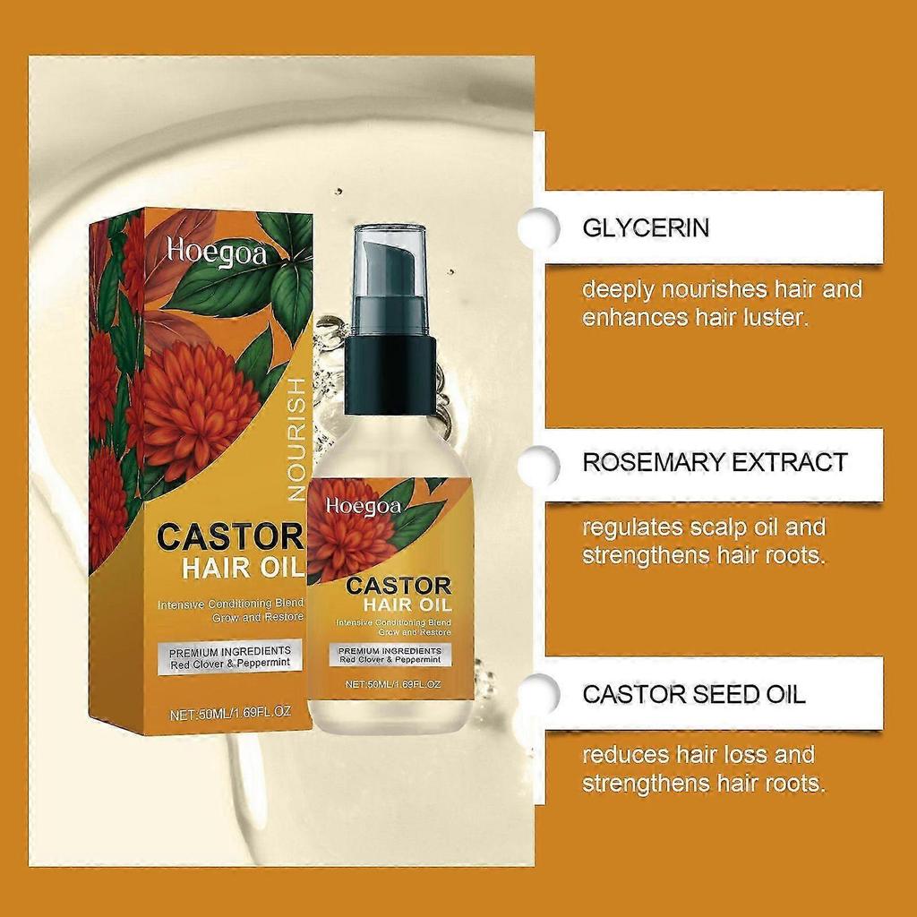 Castor Hair Oil for Nourishing, Strengthening & Hair Growth  50ml