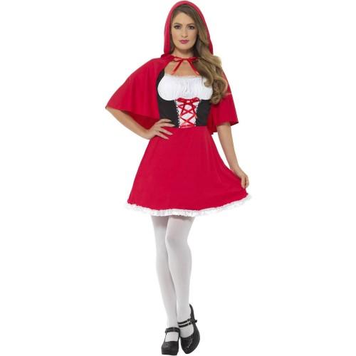 Smiffys Womens/Ladies Little Red Riding Hood Costume