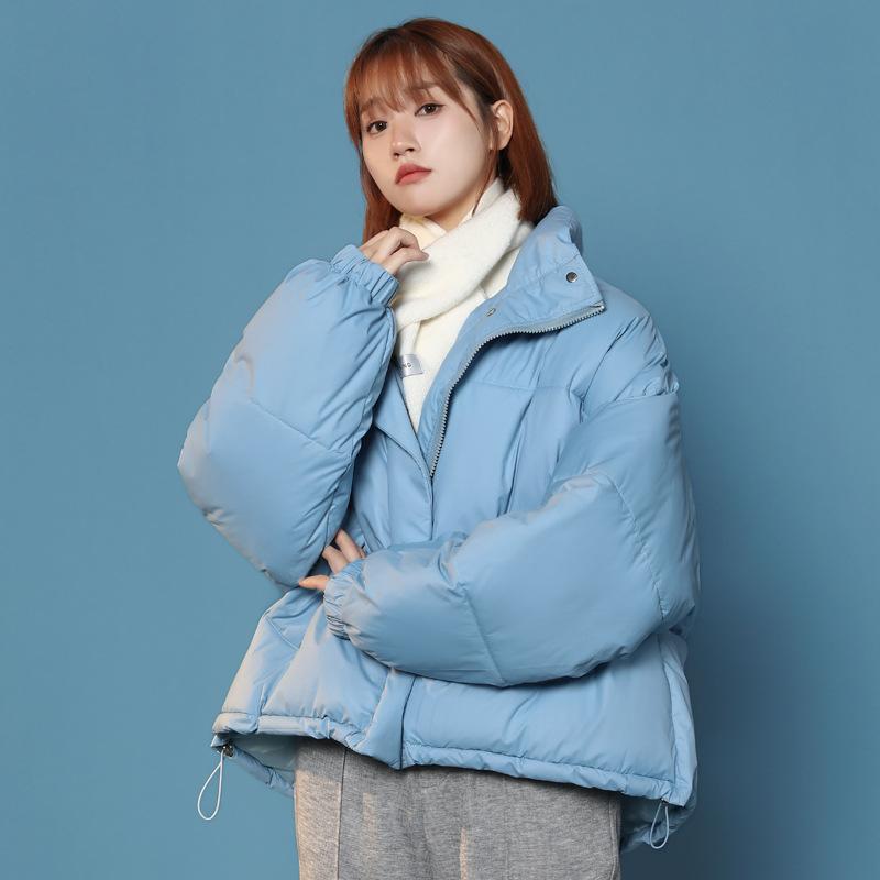 Winter down cotton jacket women's 2025 new versatile design bread jacket ins thickened jacket trend