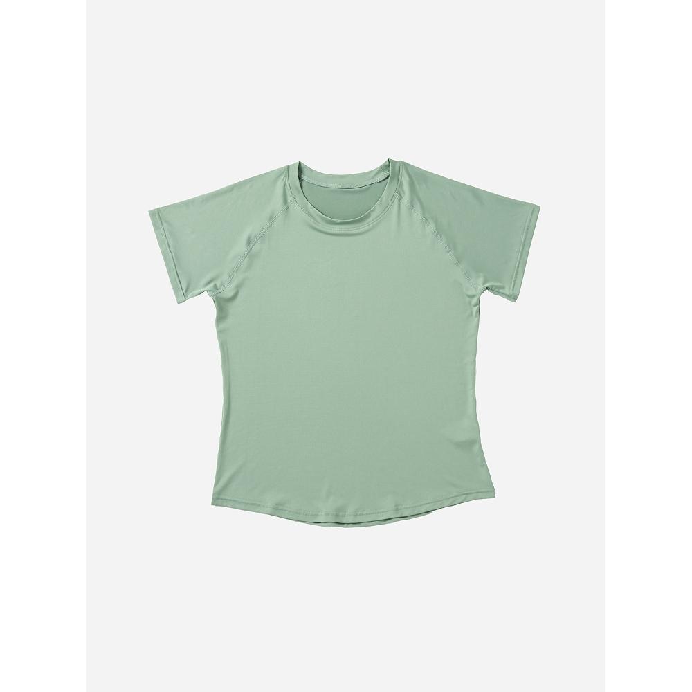 Daiso [woMen] Loose Fit Short Sleeve M Green
