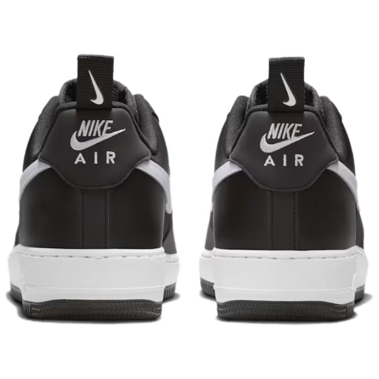Nike Air Force 1 07 Lv8 Swoosh in Fibra di Carbonio Nero Bianco Sneakers da Uomo IR5599001