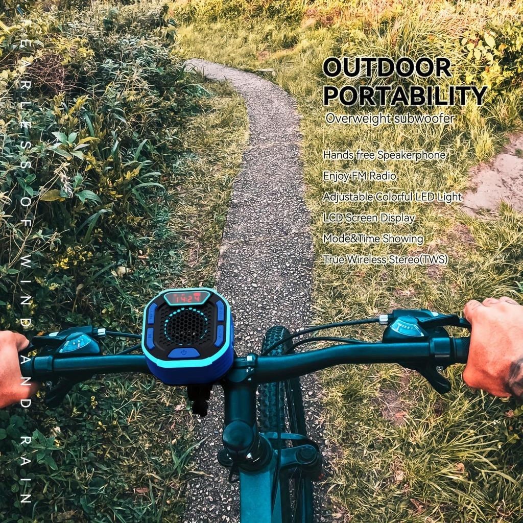 7-level waterproof Bluetooth speaker, surfboard waterproof Bluetooth speaker, subwoofer, outdoor radio