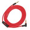 Replacement Audio Cable with Inline Microphone and Track Control Portable Audio Cable for Headphones