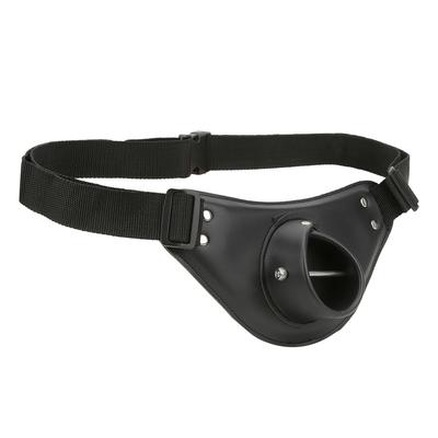 PU Leather Black Adjustable Rotatable Fishing Fighting Waist Belt Rod Pole Holder Professional Fishermen Accessory