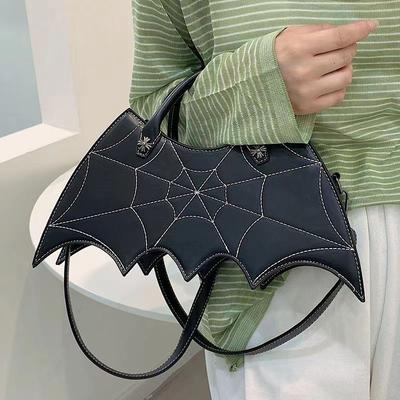Pu Bat Bag Ladies Shoulder Bag Diagonal All-Match Handbagnewest Niche Design Personality Fashion Hotest Girl Bag