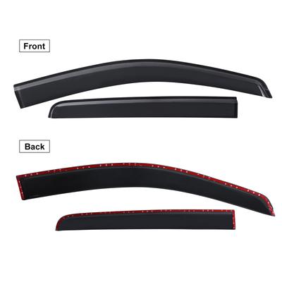 Pare-soleil Pare-pluie Déflecteur de fenêtre Visière de fenêtre Pour Ford Ranger Raptor 2025 2025 Accessoires Nouvelle Génération Double Cabine