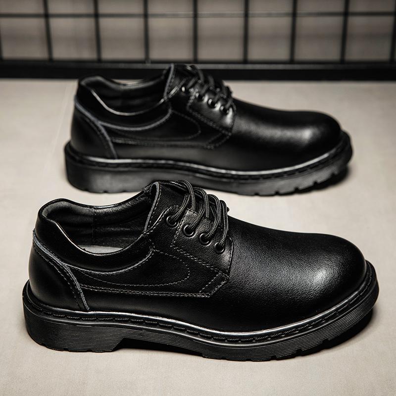 New Fahion Mens Luxury Casual Genuine Leather High-quality Leisure Tooling Shoes Comfortable Inside Handmade Trend Fashion Shoes