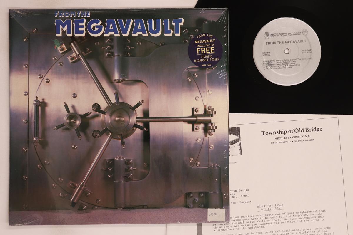 

LP Record VARIOUS - From The Megavault MRI1569 MEGAFORCE 1985 US Rock Used