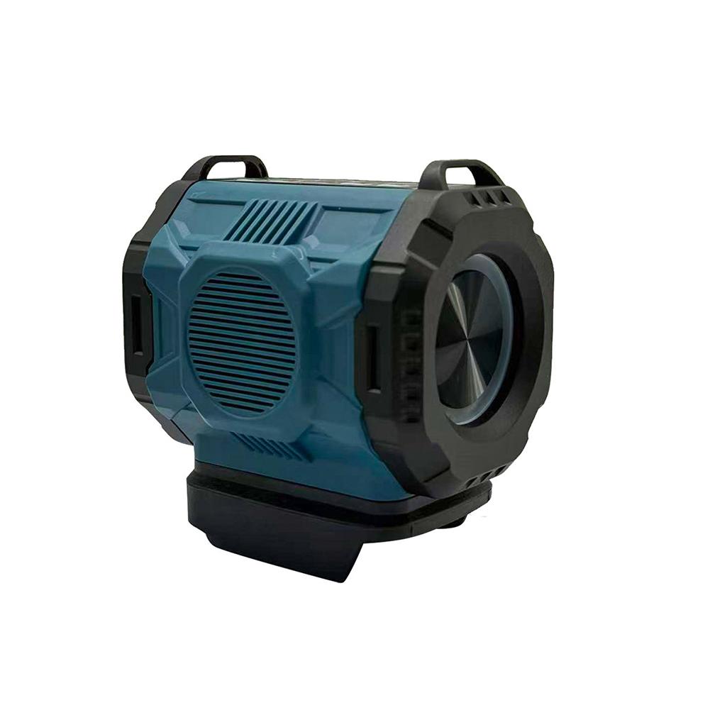 Workshop Use 18V Battery Speaker Shoulder Strap Included Battery Powered Speaker Usb Charger 360 Omnidirectional Sound
