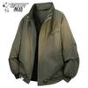 Snoopy Men's American Style Stand Collar Padded Casual Jacket