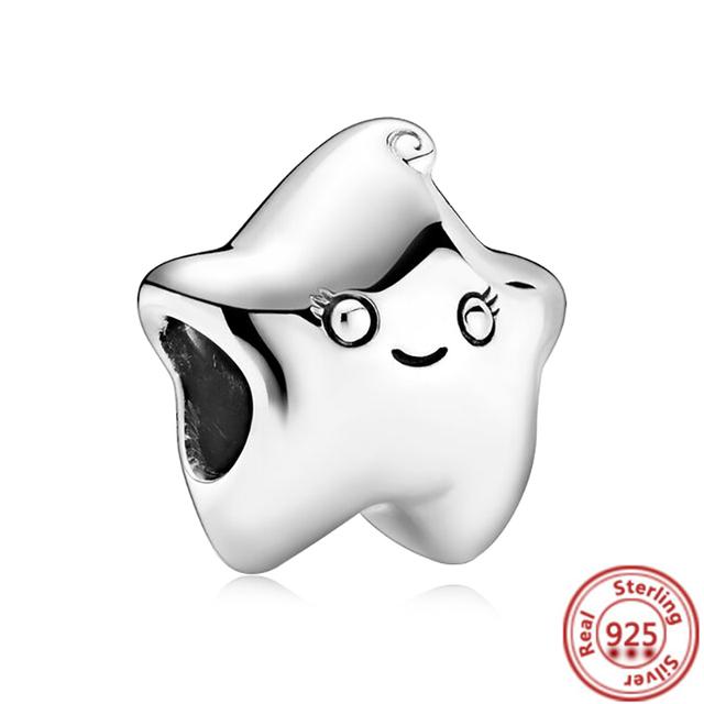 

Стерлингового Серебра 925 пробы, семейное дерево, снежинки, висячие бусины, подходят оригинальные модные подвески, браслеты, DIY бусины, женские ювелирные изделия