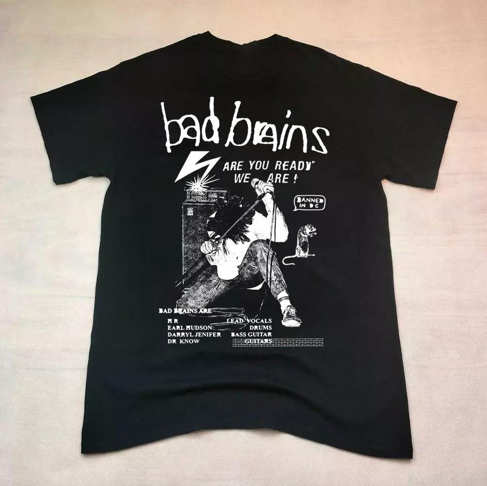 Bad Brains band Are You Ready Short SleeveUnisex  All Size S-5XL AHN02439 Unisex T-Shirt M