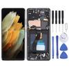 OLED LCD-ekraan Samsung Galaxy S21 Ultra 5G SM-G998B jaoks, digitiseerija täiskomplekt koos raamiga, ekraani suurus: 6,78 tolli