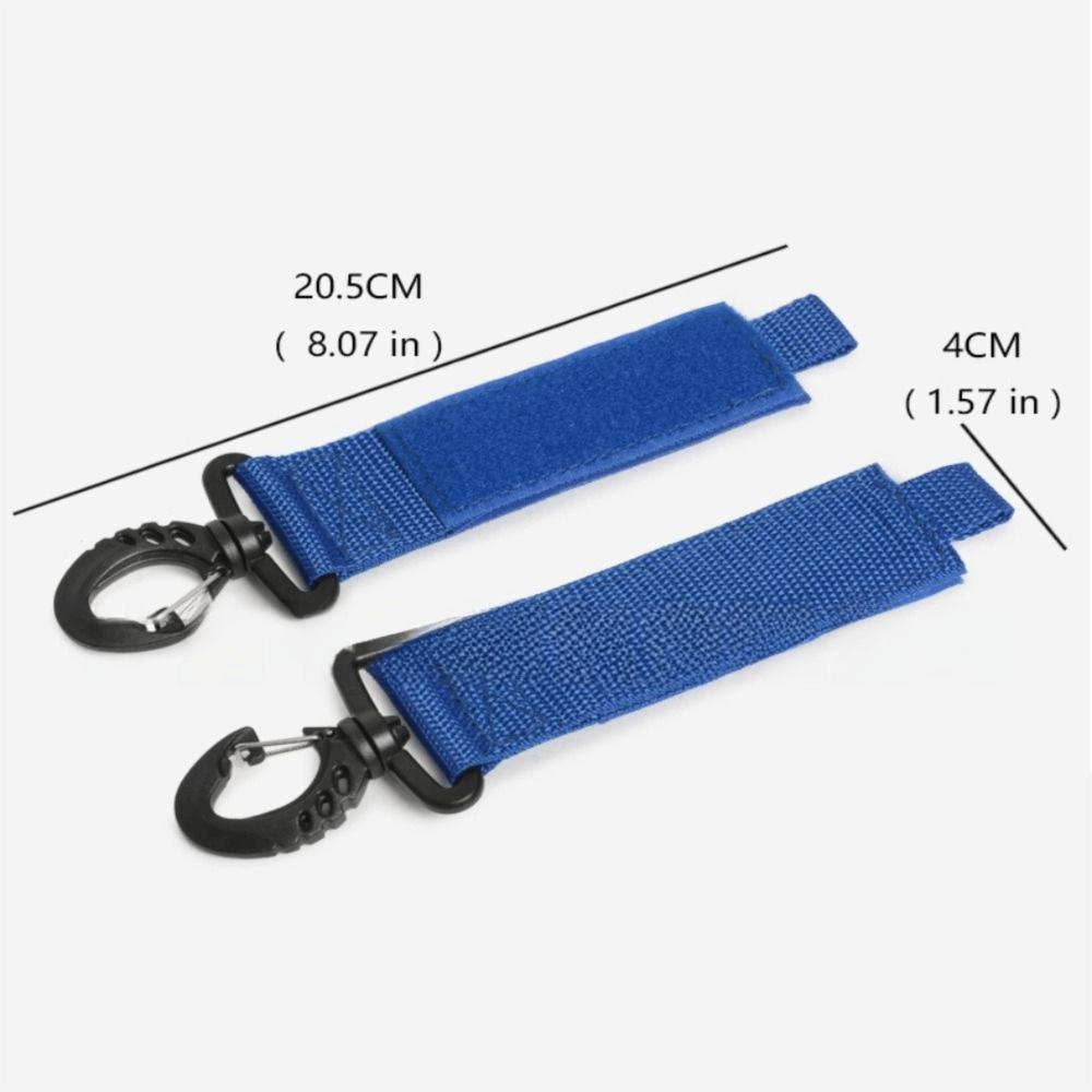 1 Pair Hook and Loop Paddleboard Paddle Holder Strap Rotatable Hook Paddle Clip  Water Sports