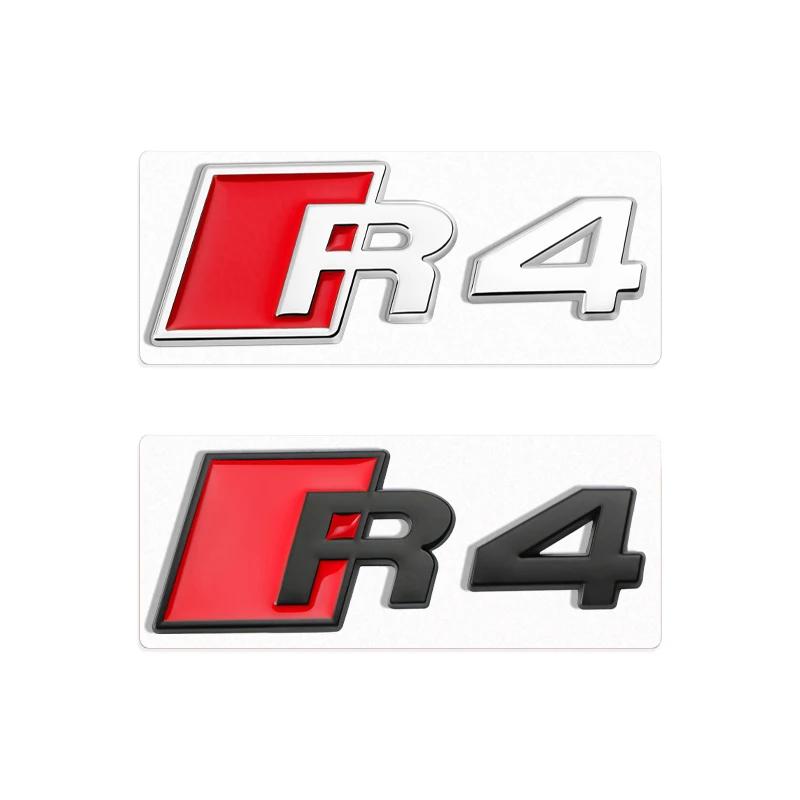1Pc A3 A4 B8 8P 8V B6 A5 A6 TT RS3 RS4 RS5 RS6 RS7 RS8 Badge Car Body Rear Trunk ABS Emblem Sticker Decoration Accessories