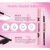640 Tufts DIY Single Tufts of Hair 9-16mm Natural Dense D Song Segmented False Eyelash Extension Set