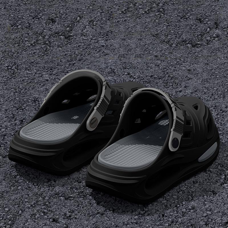 Scarpe Estive da Uomo a Forma di Grotta Moda Pantofole Traspiranti Antiscivolo Pantofole Casual