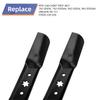 3Pcs Replacement Lawn Mower Blade Set 18 4Celsius7   Stainless Steel Mower Blades Compatible with       742-05056, 742-05056A, 942-0