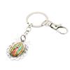 Our Lady of Guadalupe Keychains Elegant Baptism Present Christian Religious Keyring for Baptisms Communions and Retreats