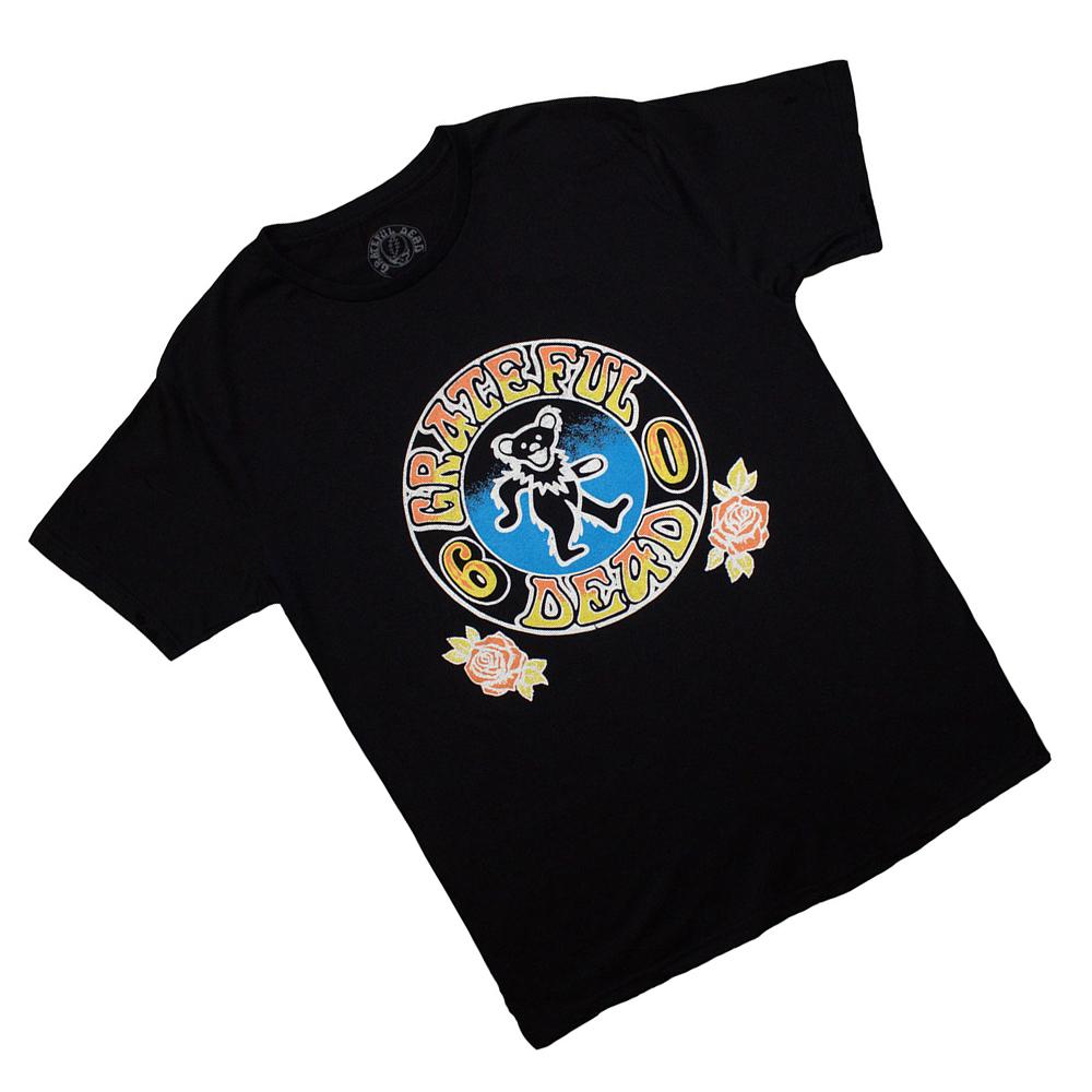 Unisexové tričko pro dospělé Grateful Dead s motivem medvědích růží