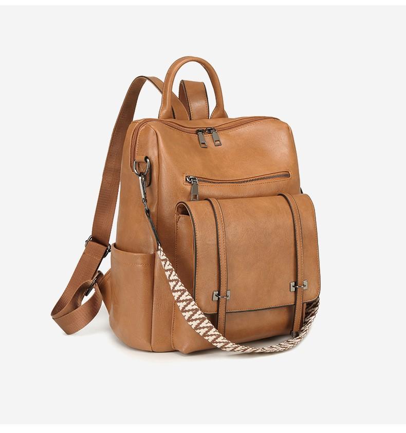 Backpack For Women 2024 New Fashion Travel Bagpack High Quality School Bags Large Capacity Casual Handbag  Shoulder Bag Sac