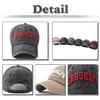 Baseball Hip CZA432 [White Fang] Hat, Cap, Cap, Hop, Embroidered, Casual, Stylish, Men's, Women's, (Khaki)
