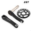 Ultralight Children's Bicycle Crank 110mm 127mm 140mm 150mm 155mm 160mm Crankset for Kid Support 7-12 Speed Bike Accessories