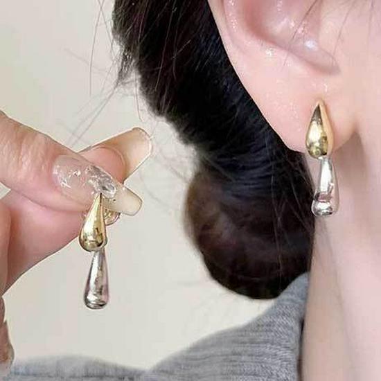 Koreanischer Stil Nicht-Piercing Ohrclip mit langem Quaste, Perlmutt Schmetterlings Design für Damen - High-End, Coole Mode.