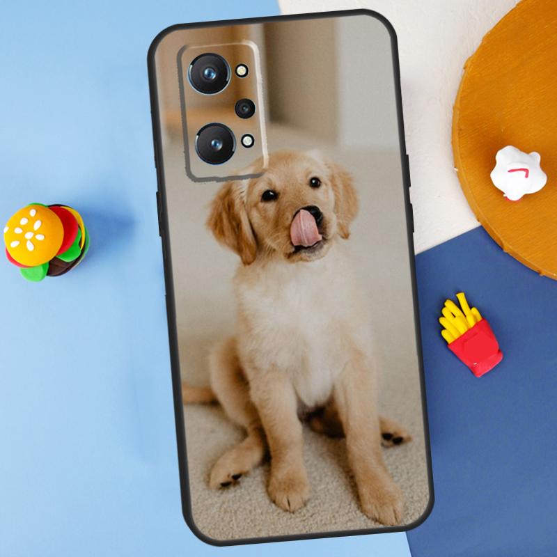 Golden Retriever Dog For Realme GT 6 6T 5 GT7 Pro C61 C75 C55 C51 C21Y C25S C67 C53 13 12 10 11 14 Pro Plus Case