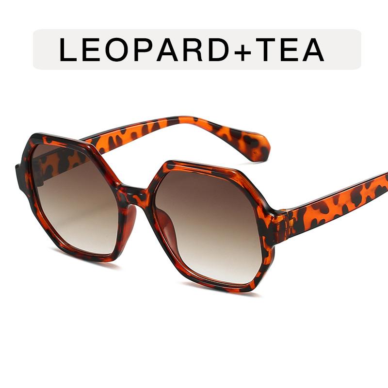 Fashion Polygon Shape Men Sun Glasses European American Stylish Women Sunglasses Holiday Travelling Woman Sun Glass