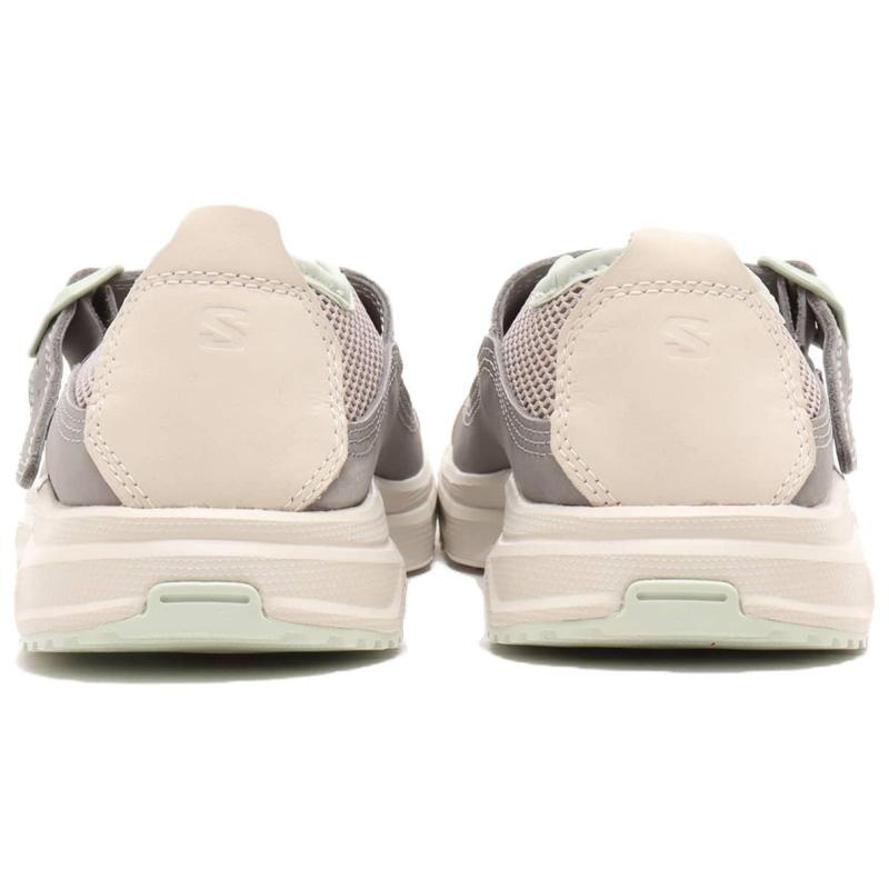 SALOMON Platform Mary Jane Shoes Women's Gray Sneakers 477504