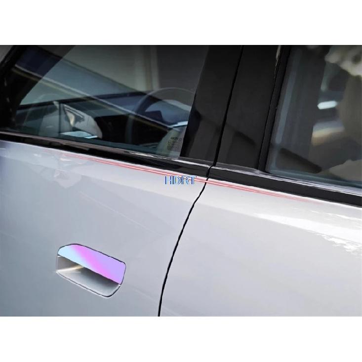 For GAC Aion i60 2025 + Car Styling Door Window Side Glass Trim Body Kit Cover Protector Decoration Accessories Exterior Sticker