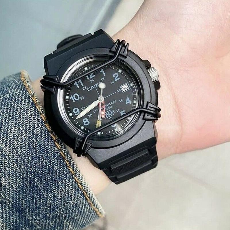 Casio Seria YOUTH - trzy wskazówki, zasilanie na dziesięć lat, lekka i odporna na wstrząsy, mechanizm kwarcowy, pasek żywiczny, japoński i koreański HDA-600B-1B