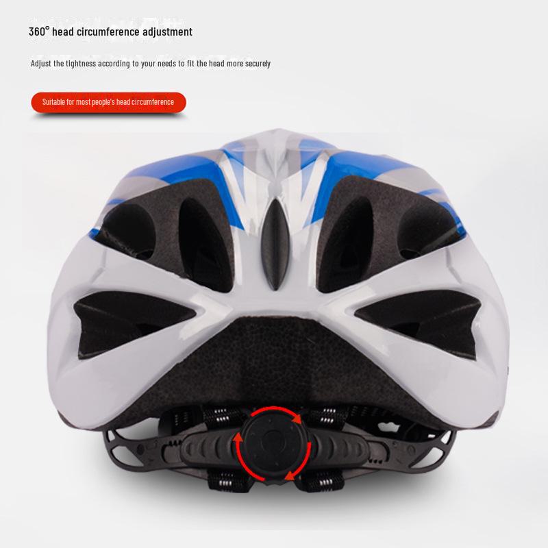 Unisex jednodílná cyklistická helma s přizpůsobitelným logem