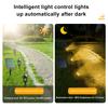 Outdoor Solar Spot Light with Stake 270-Degree Adjustable Super Bright IP65 Waterproof Auto