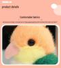 Popular Plush Parrot Bird Slap Bracelet & Pendant Doll